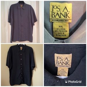 Bundle of 2 JoS A Bank Button Down Shirts …